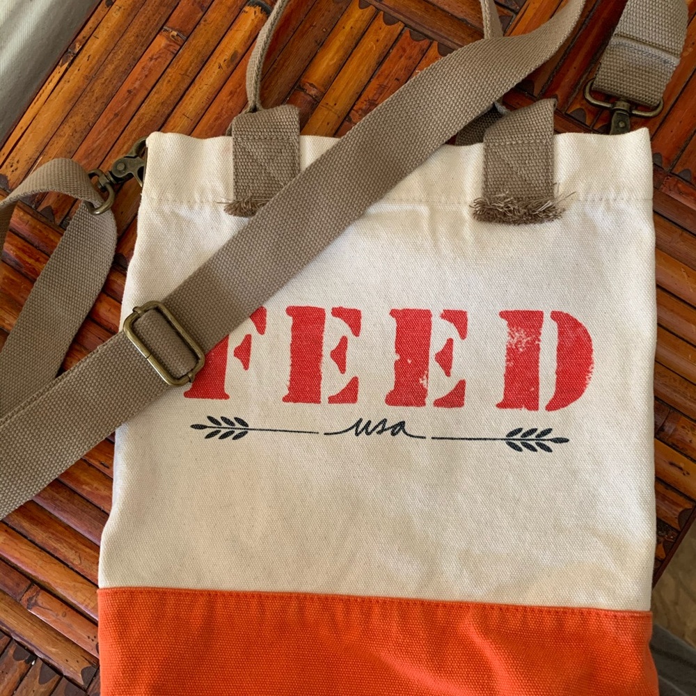 FEED + TARGET Collaboration Canvas Bag